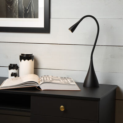 Lucide Zozy LED-pöytävalaisin musta